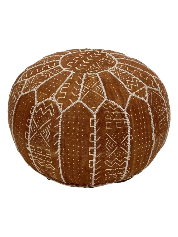 Moroccan ottoman pouf - African Ambience