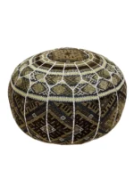 Moroccan ottoman pouf - African Illusion