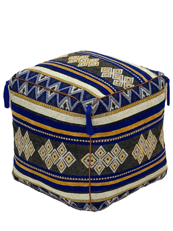 Moroccan ottoman pouf - Atlas Adventure