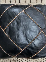 Moroccan ottoman pouf - Atlas Aura