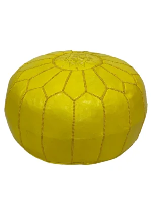 Moroccan Banana Glow Pouf