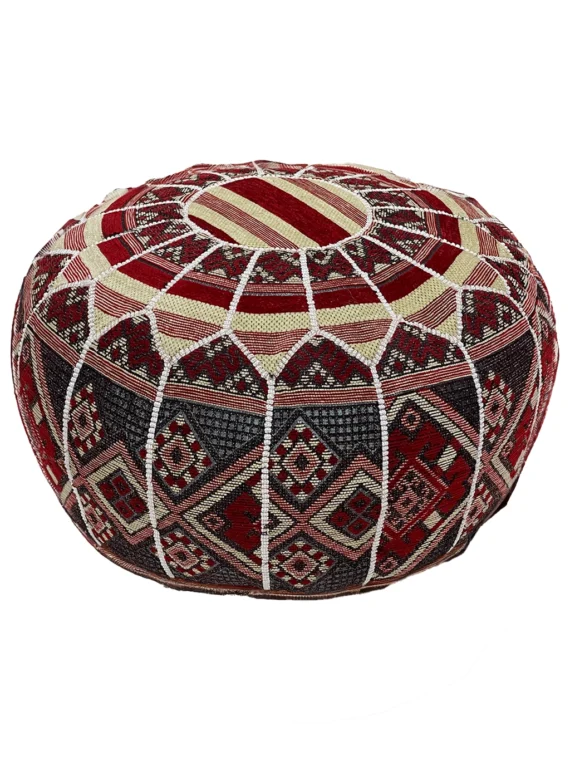 Moroccan ottoman pouf - Berber Boho