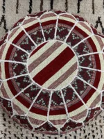 Moroccan ottoman pouf - Berber Boho