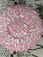 Moroccan ottoman pouf - Blush Pleasure