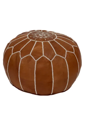 Moroccan Brown Berber Pouf