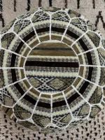 Moroccan ottoman pouf - Moroccan Charm