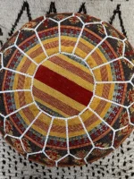 Moroccan ottoman pouf - Cinnamon Casbah