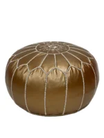 Moroccan ottoman pouf - Cocoa Charm