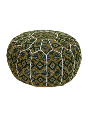 Moroccan Coffee Craze Pouf