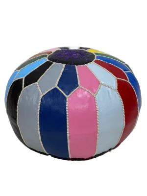 Moroccan Colorful Charisma Pouf