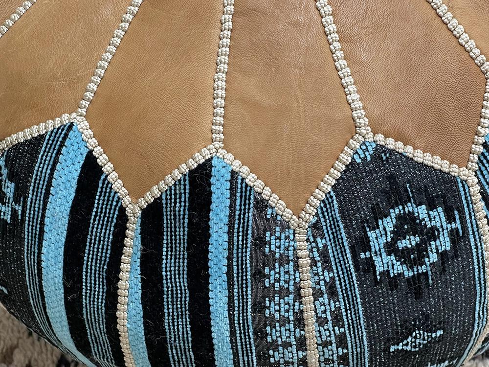 Moroccan ottoman pouf - Design Vision
