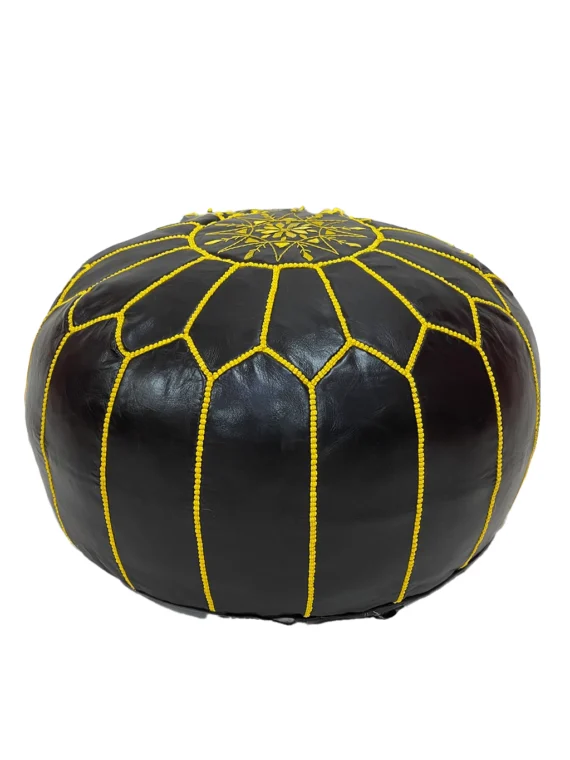 Moroccan ottoman pouf - Dusk Delight
