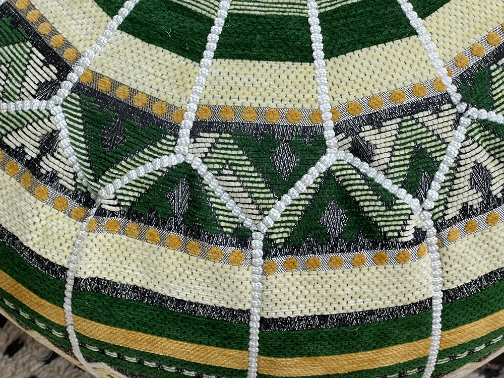 Moroccan ottoman pouf - Envy Elixir