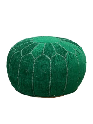 Moroccan Green Joy Pouf