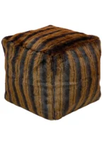 Moroccan ottoman pouf - Henna Hides