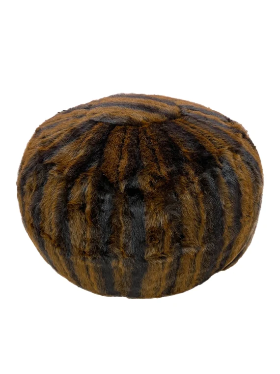 Moroccan ottoman pouf - Henna Oasis