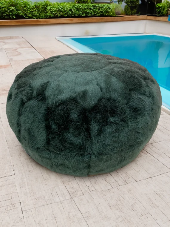Moroccan ottoman pouf - Jungle Gem