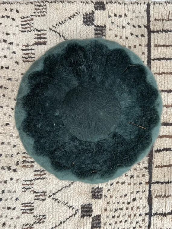 Moroccan ottoman pouf - Jungle Gem