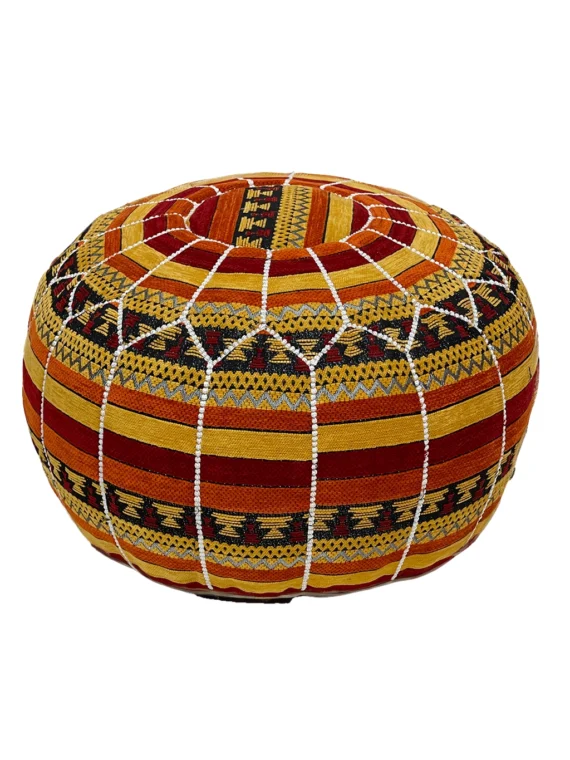 Moroccan ottoman pouf - Marrakech Gueliz
