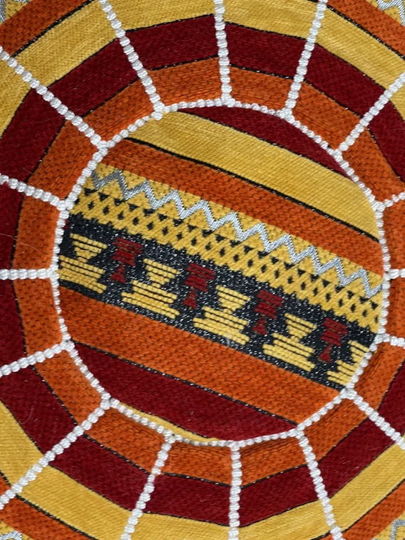 Moroccan ottoman pouf - Marrakech Gueliz