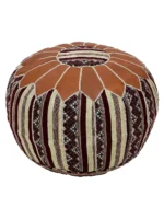 Moroccan ottoman pouf - Marrakech Medley