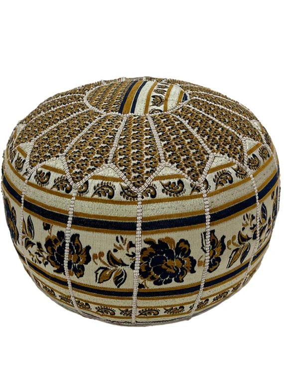 Moroccan ottoman pouf - Moroccan Mirage