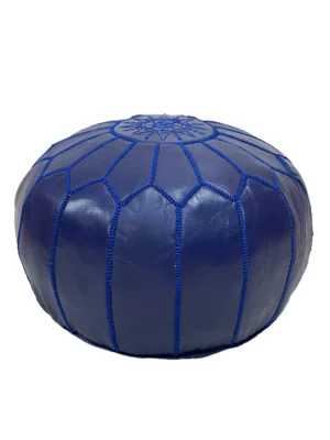 Moroccan Navy Horizon Pouf