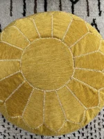 Moroccan ottoman pouf - Nomad's Nest