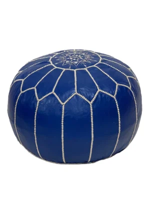 Moroccan Powder Blue Paradise Pouf