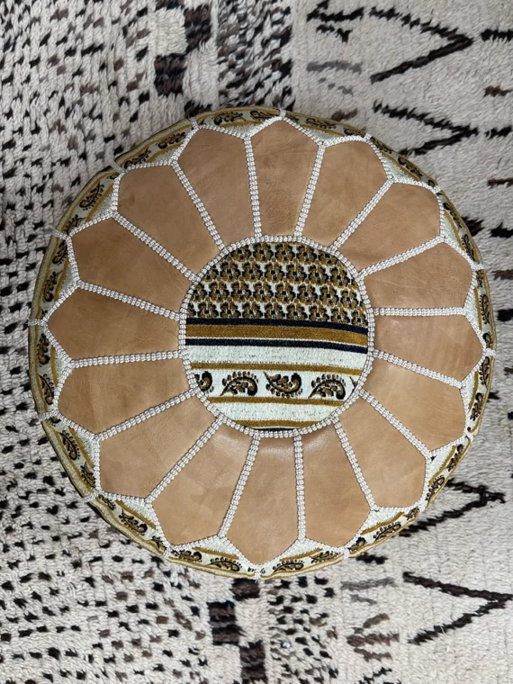 Moroccan ottoman pouf - Rabat Resting