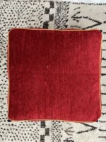 Moroccan ottoman pouf - Red Classic