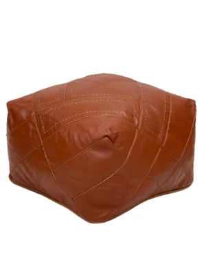 Moroccan Tannery Tuft Pouf