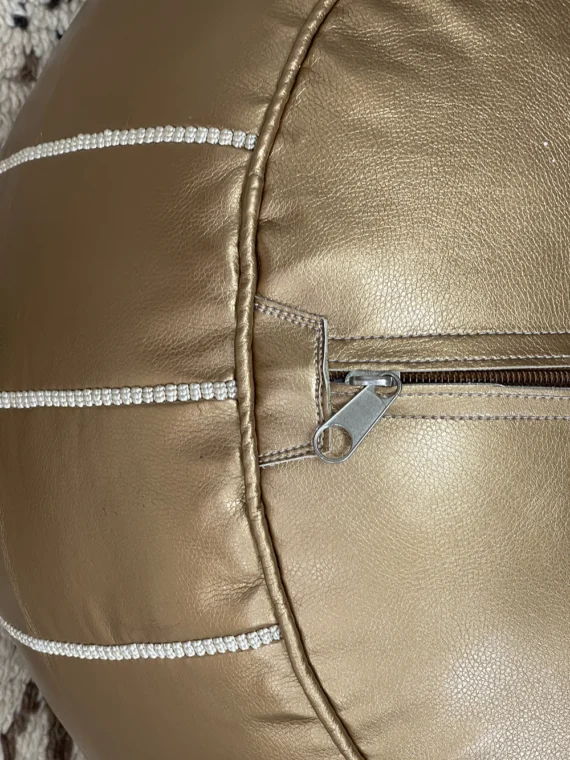 Moroccan ottoman pouf - Cocoa Charm