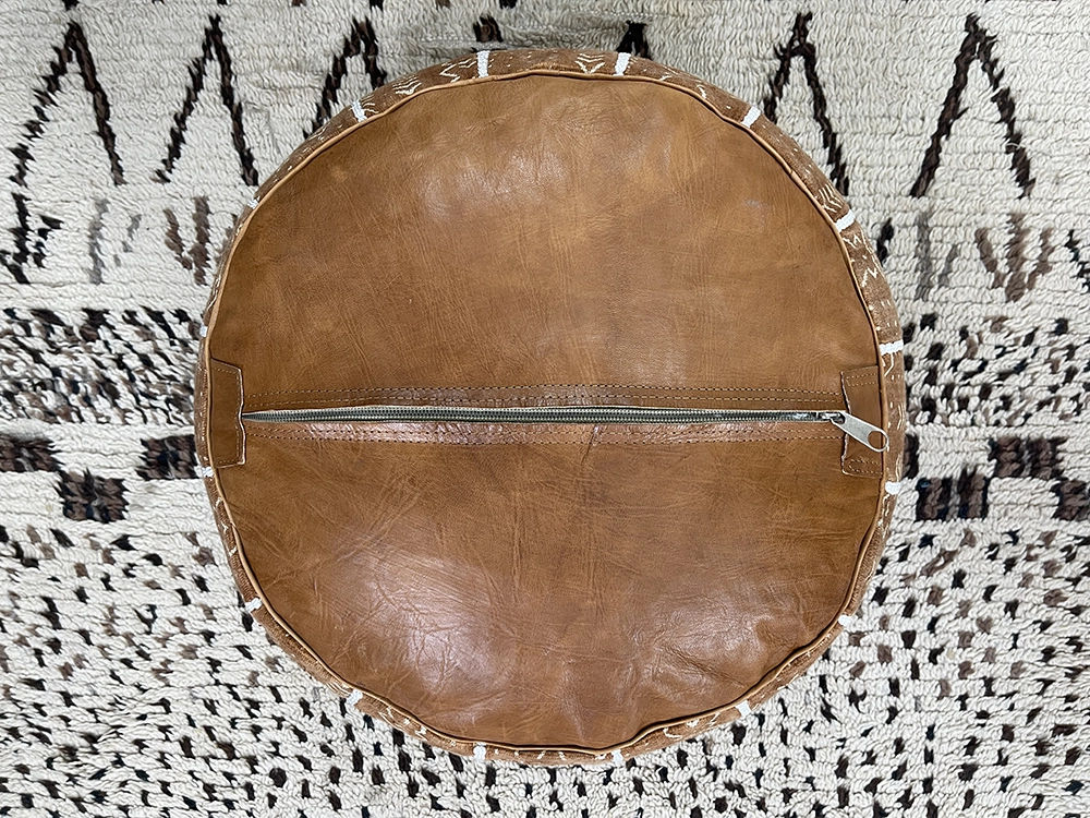 Moroccan ottoman pouf - African Ambience II