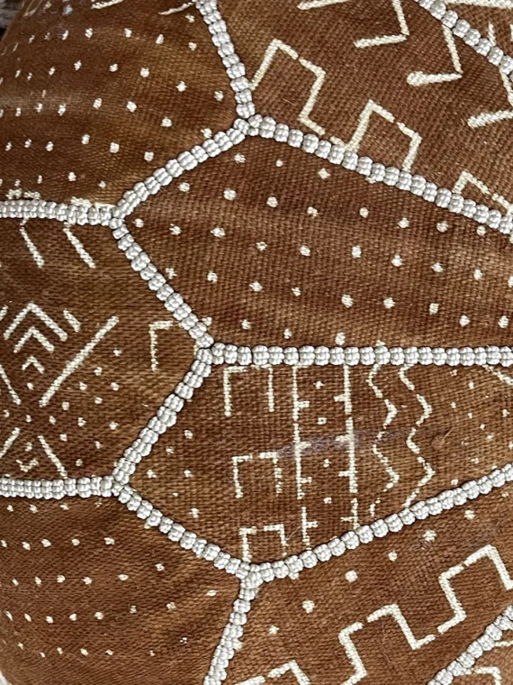 Moroccan ottoman pouf - African Ambience