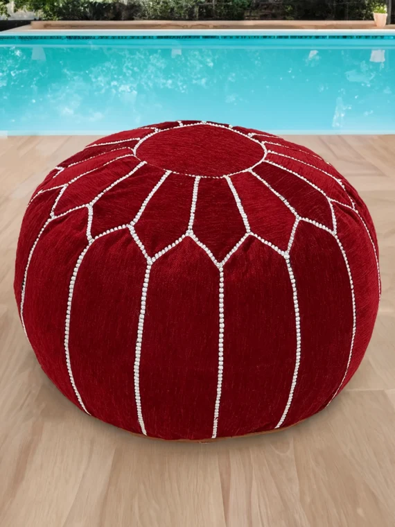 Moroccan ottoman pouf - Arabian Afternoon