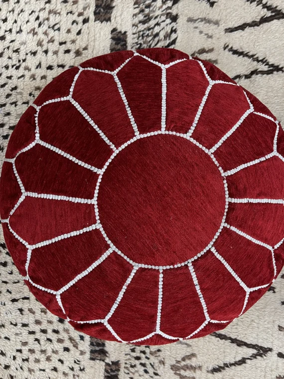 Moroccan ottoman pouf - Arabian Afternoon