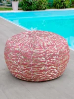 Moroccan ottoman pouf - Blush Pleasure