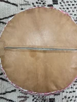 Moroccan ottoman pouf - Bubblegum Delight