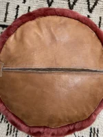 Moroccan ottoman pouf - Cherry Souk