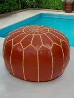 Moroccan ottoman pouf - Cozy Camel