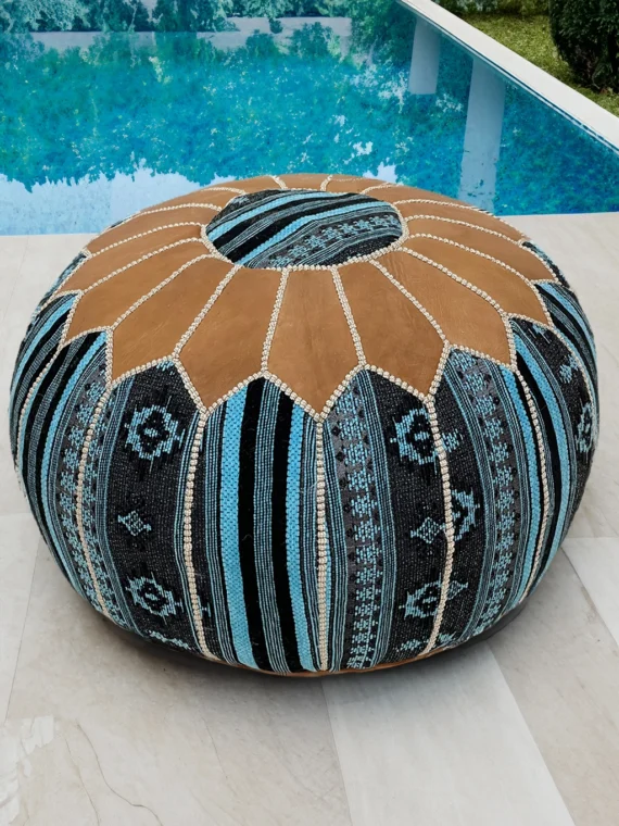 Moroccan ottoman pouf - Design Vision