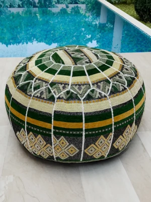 Moroccan ottoman pouf - Envy Elixir