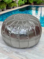 Moroccan ottoman pouf - Glittering Glam
