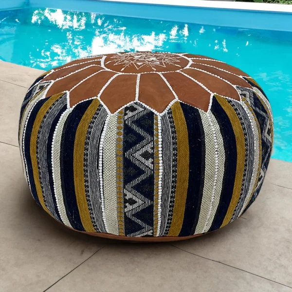 Moroccan Golden Hour Pouf