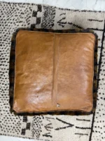 Moroccan ottoman pouf - Henna Hides