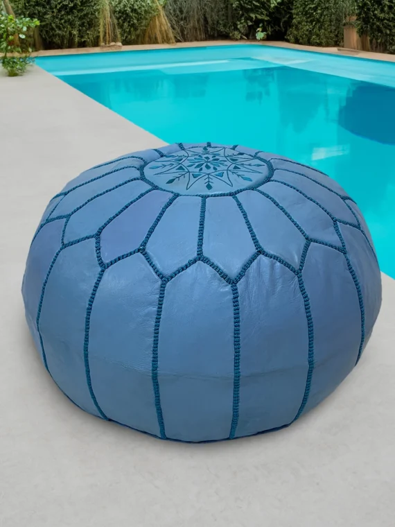 Moroccan ottoman pouf - Iceberg Igloo