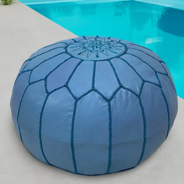 Moroccan Iceberg Igloo Pouf