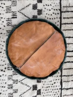 Moroccan ottoman pouf - Jungle Gem