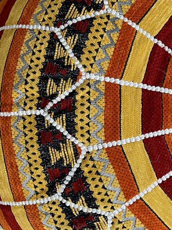 Moroccan ottoman pouf - Marrakech Gueliz